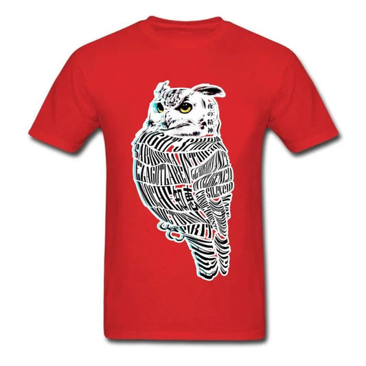 Red Owl T-Shirt Red