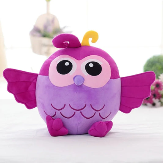 Purple Owl Stuffed Animal Purple
