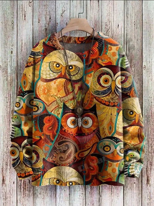 Owl Sweater for Men