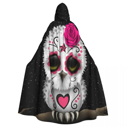 Pink Owl Costume Black Pink One Size