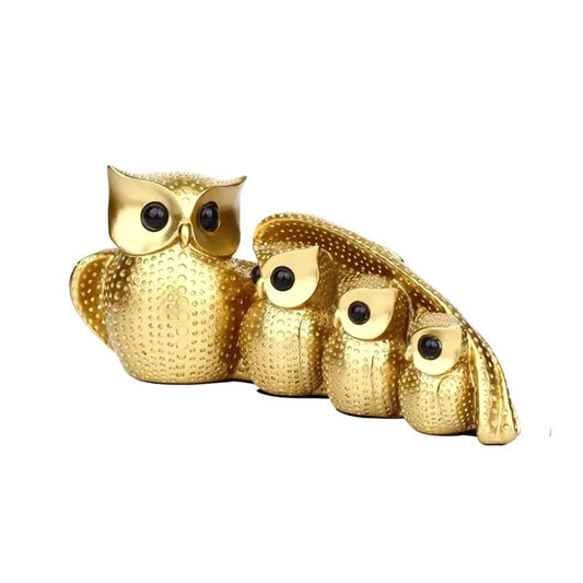Gold Owl Statue Gold CHINA