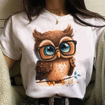 Cute Owl T-Shirt - Vignette | Owl About You