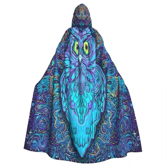 Blue Owl Halloween Costume Blue One Size