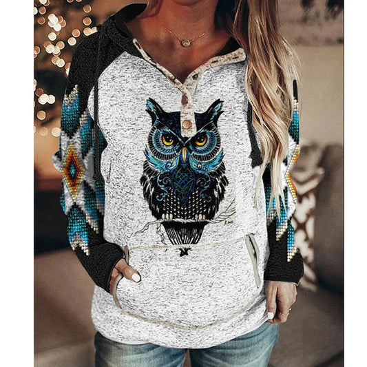 Owl House Sweater Blue